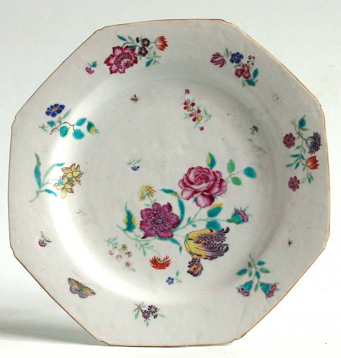 Chinese export porcelain copying Meissen