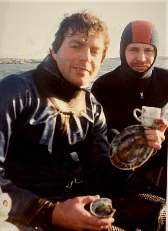 First Dive december 1984