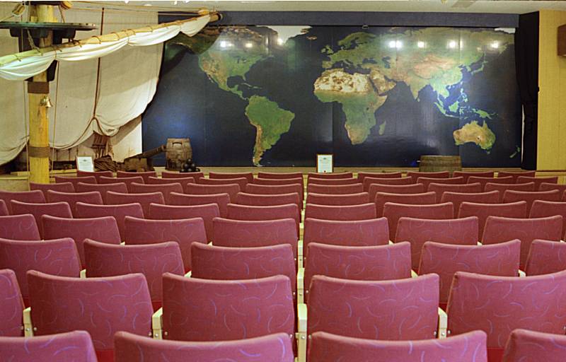 Lecture hall 1996 stage