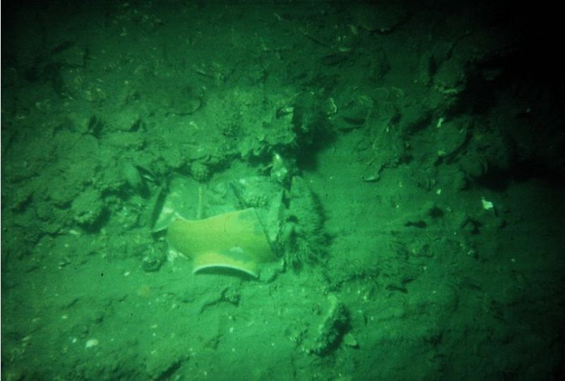 Wreck site of the East Indiaman Gotheborg foundered 1745