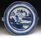 For sale - Hot water plate, Qianlong
period (1736-1795)